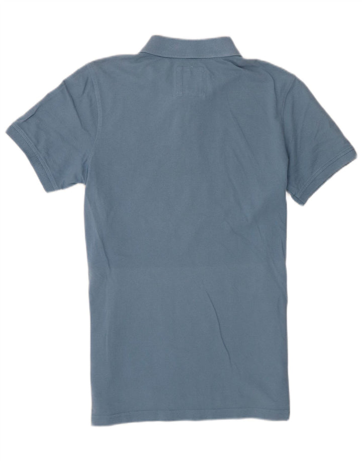 Crew Clothing Tricou polo pentru bărbați Bumbac albastru mediu