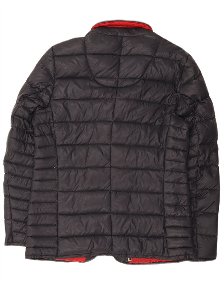 Jachetă căptușită Blazer pentru bărbați Pierre Cardin UK 40 Poliamidă neagră mare