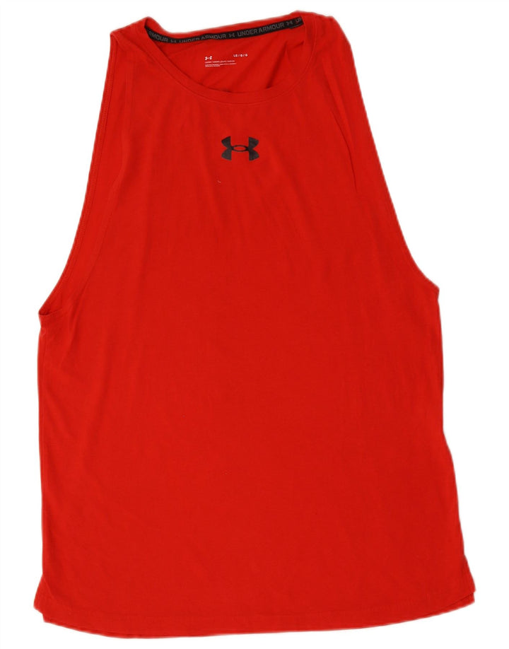 Vesta grafică pentru bărbați Under Armour, mare, roșu, bumbac