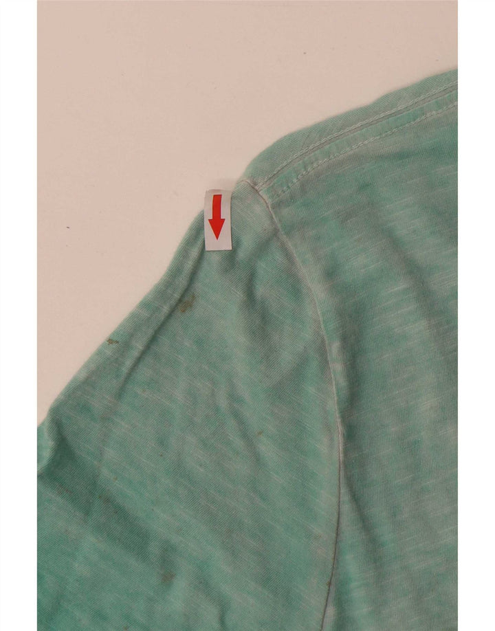 Tricou grafic pentru bărbați Superdry Top din bumbac verde mediu
