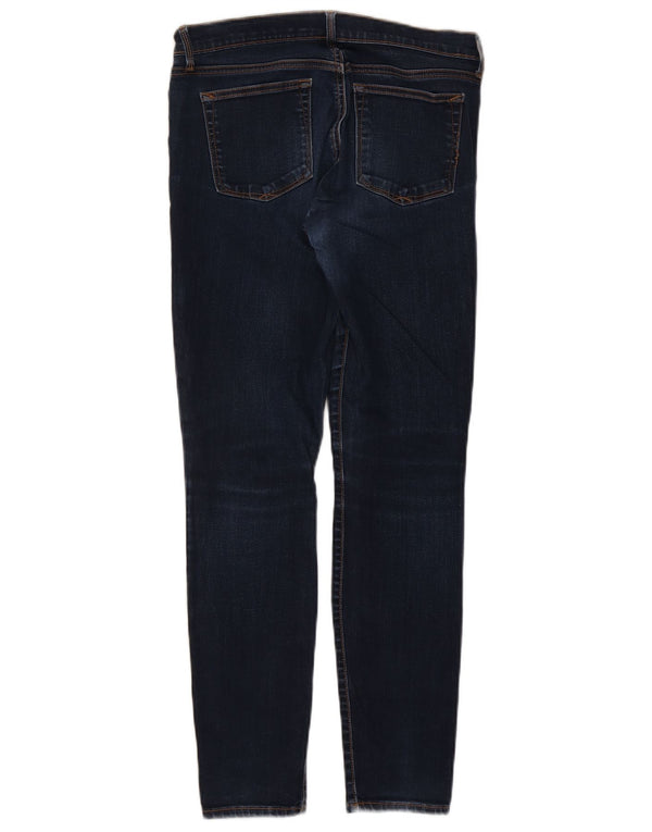 Blugi skinny Gap pentru femei cu jambiere W28 L29 bleumarin