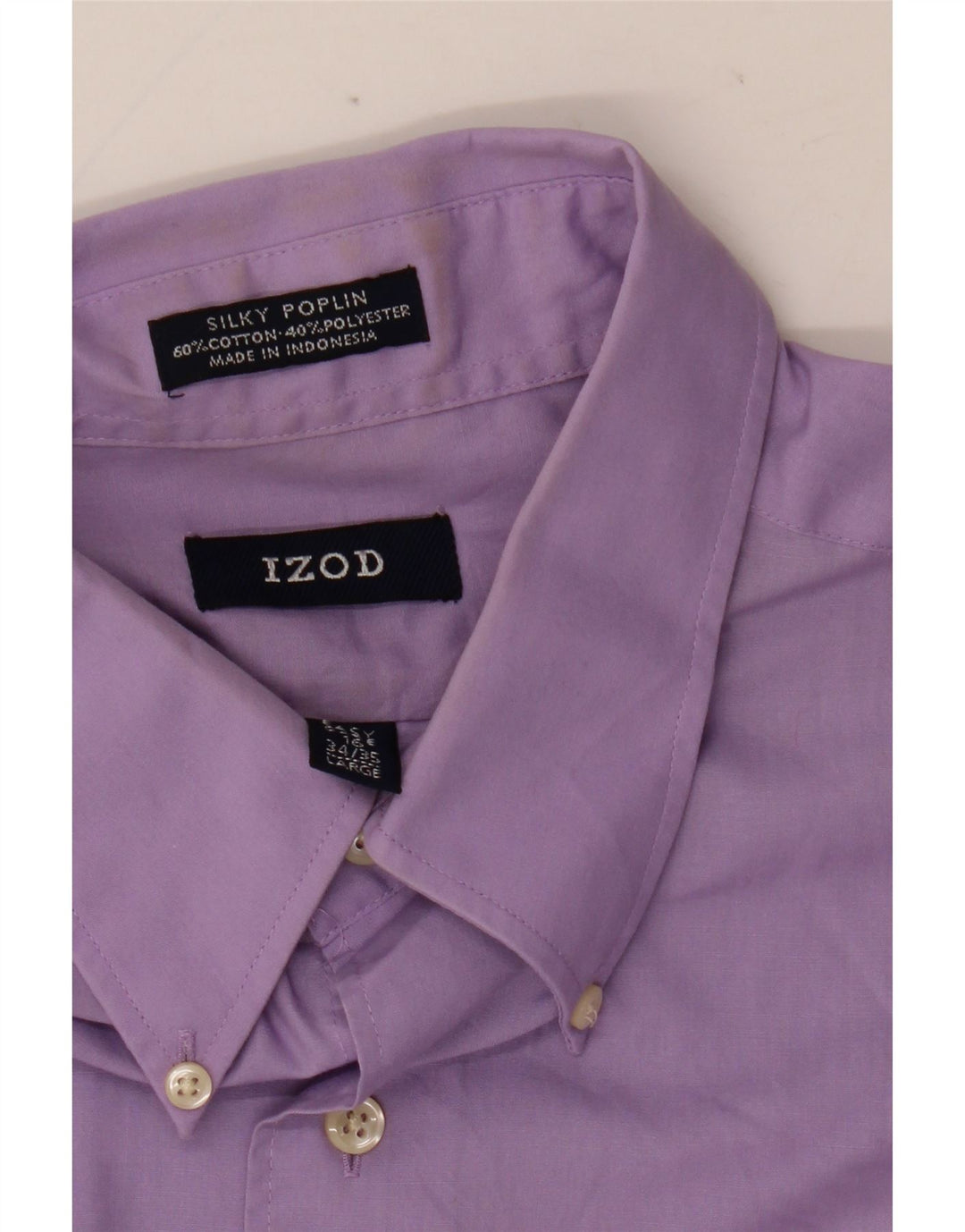 Cămașă pentru bărbați IZOD Mărimea 16 Bumbac violet mare