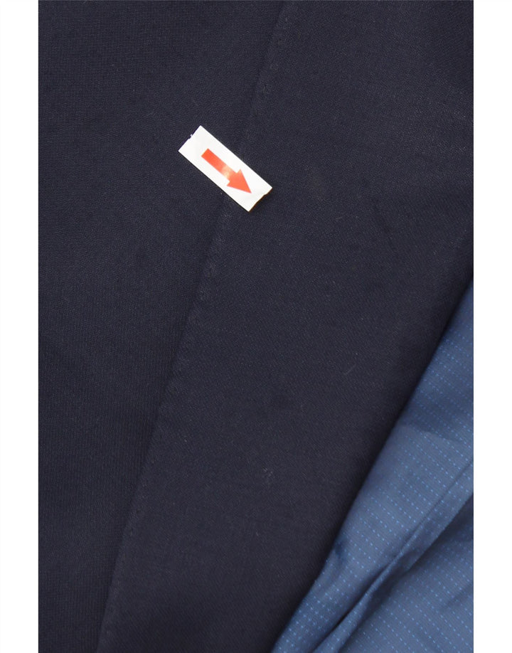 Jachetă pentru bărbați Marks & Spencer, cu 2 nasturi, cu ajustare normală, UK 44 XL, bleumarin