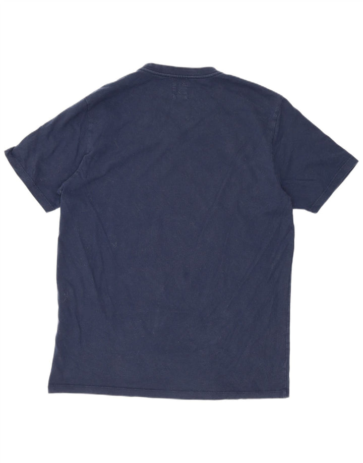Tricou standard pentru bărbați Levi's Top mediu din bumbac bleumarin