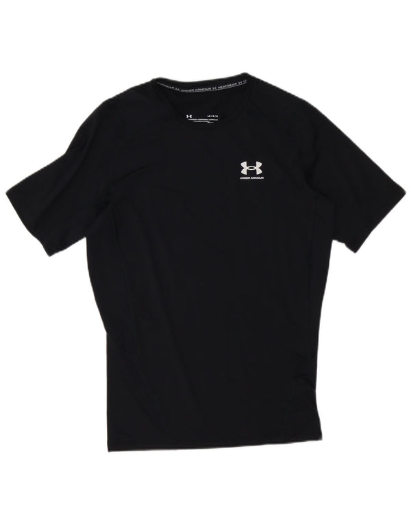 Tricou Under Armour pentru băieți Heat Gear Top 11-12 ani Poliester negru mare