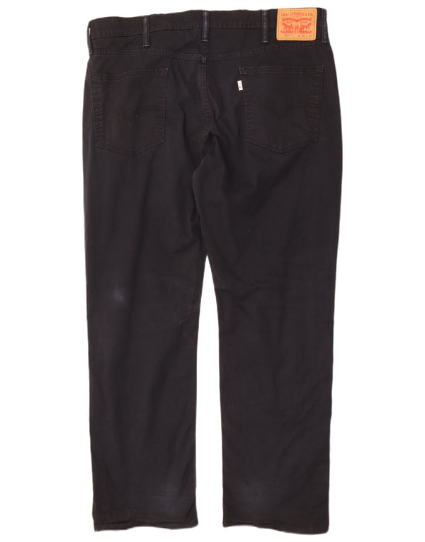 Blugi drepti pentru bărbați Levi's 514 W38 L30 bumbac negru