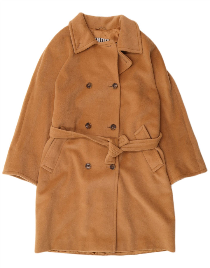 Palton dublu pentru femei MARELLA UK 12 Medium Bej Lână virgină Clasic