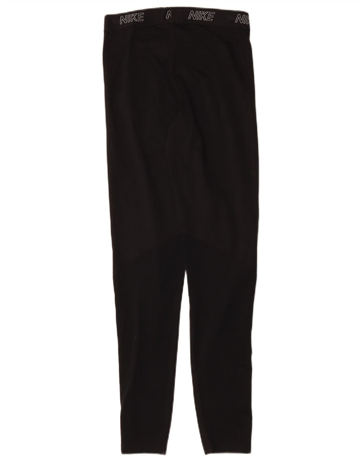 Leggings grafic Nike pentru femei UK 12 Poliester mediu negru