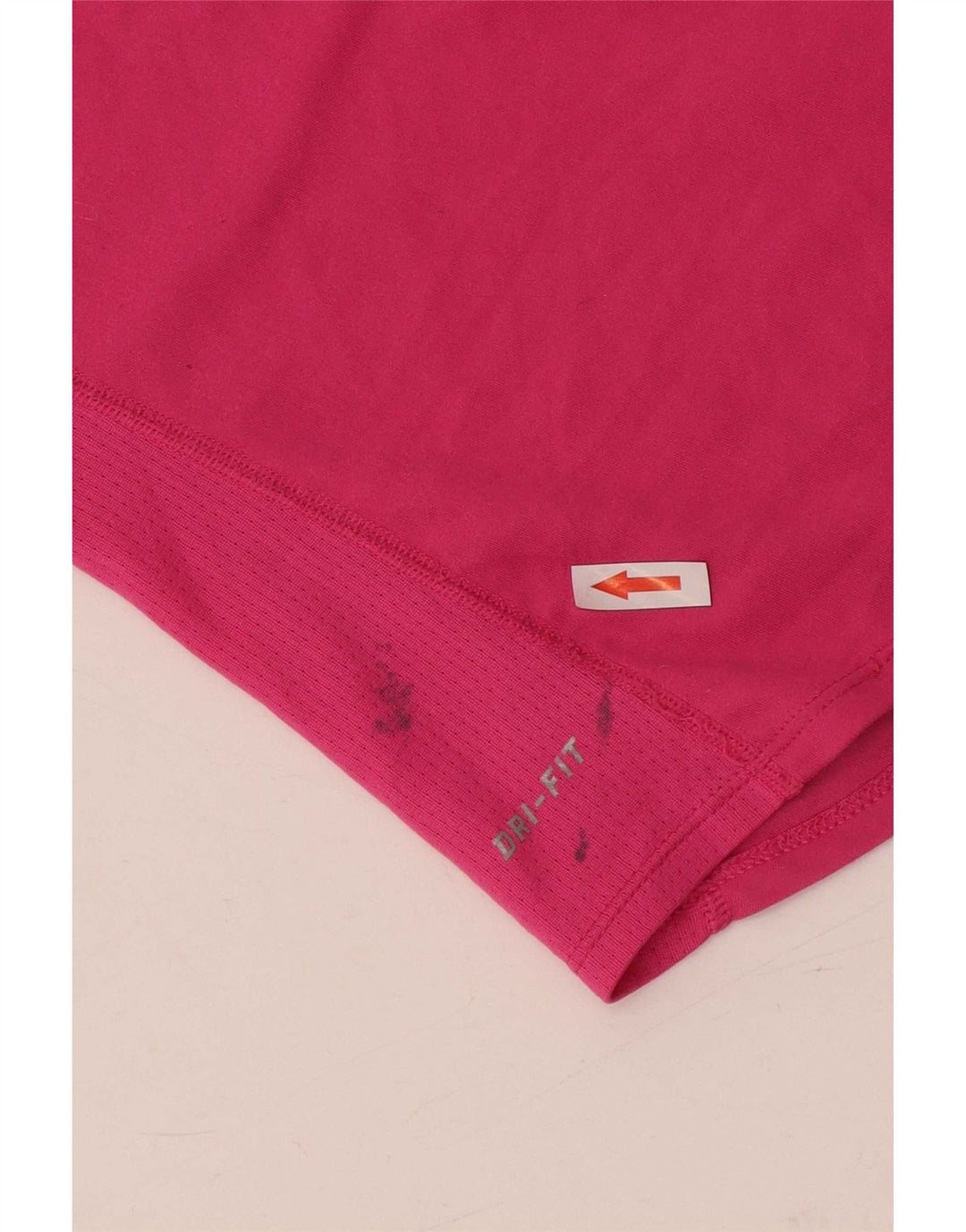 Tricou Nike Dri Fit pentru femei Top UK 14 Medium Pink Poliester