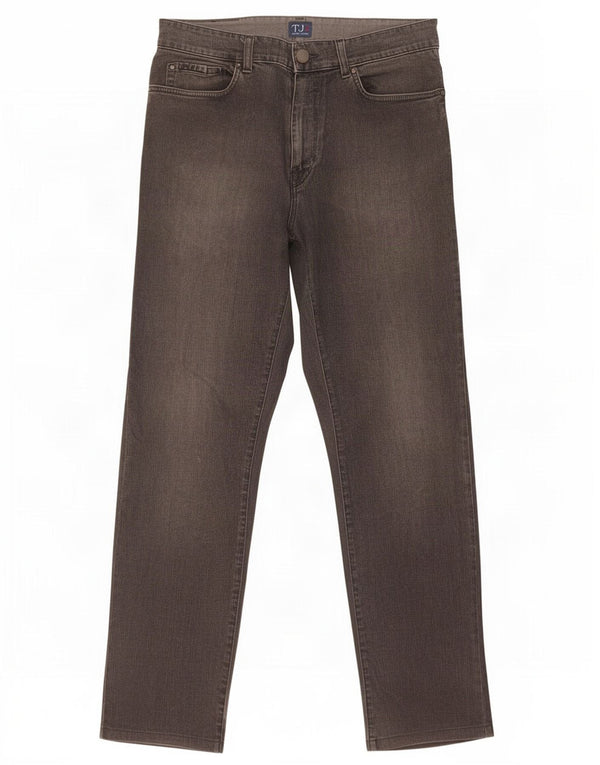 Trussardi Womens Straight Jeans W32 L30 Grey