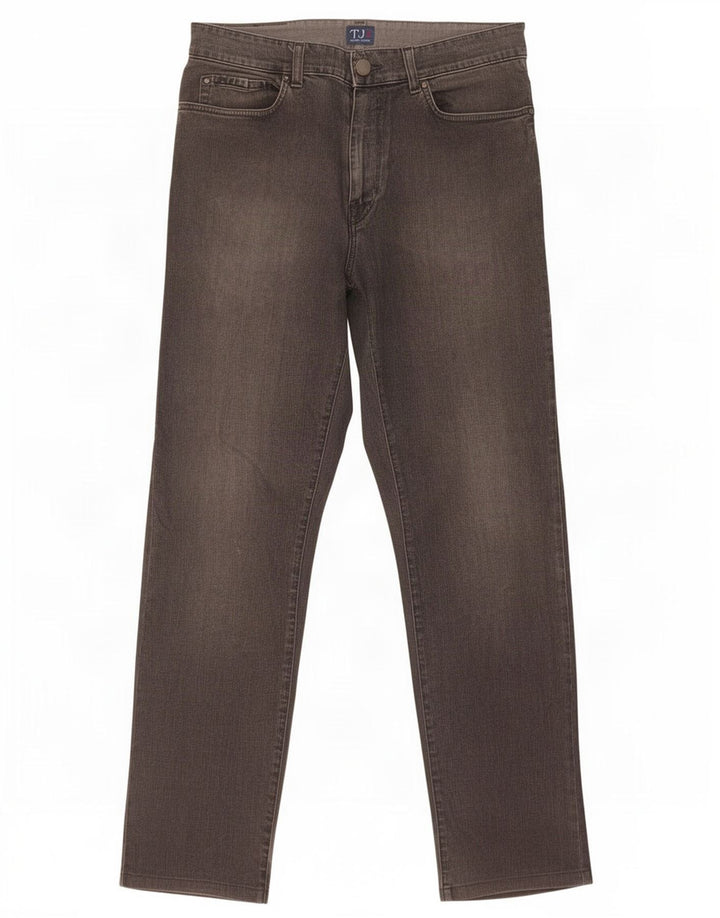 Blugi drepti pentru femei Trussardi W32 L30 gri