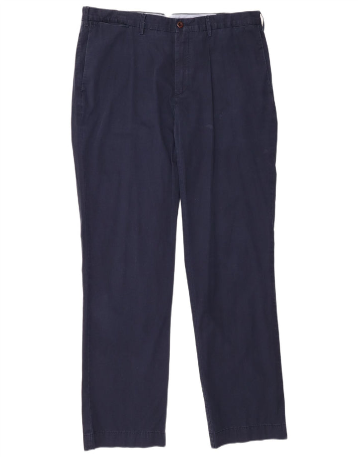 POLO RALPH LAUREN Pantaloni chino drepți pentru bărbați L36 L34 bleumarin