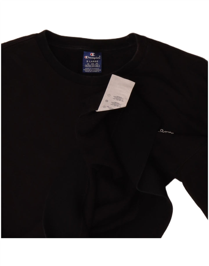 Pulover pentru bărbați Champion Pulover XL bumbac negru
