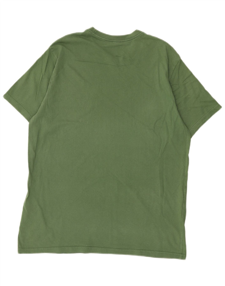Tricou relaxat pentru bărbați Levi's Top din bumbac verde mediu