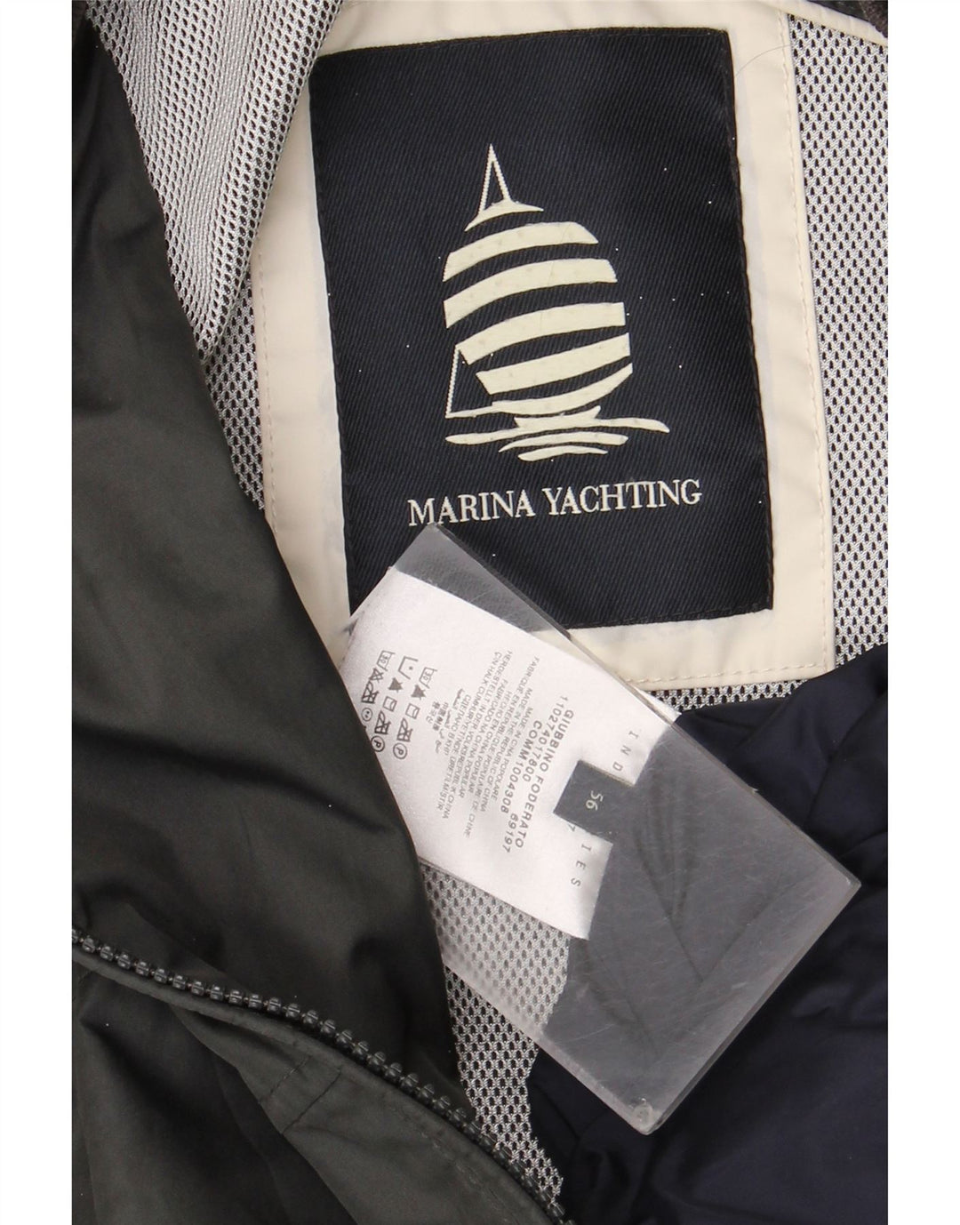 Jachetă bomber pentru bărbați Marina Yachting IT 56 3XL Poliester verde