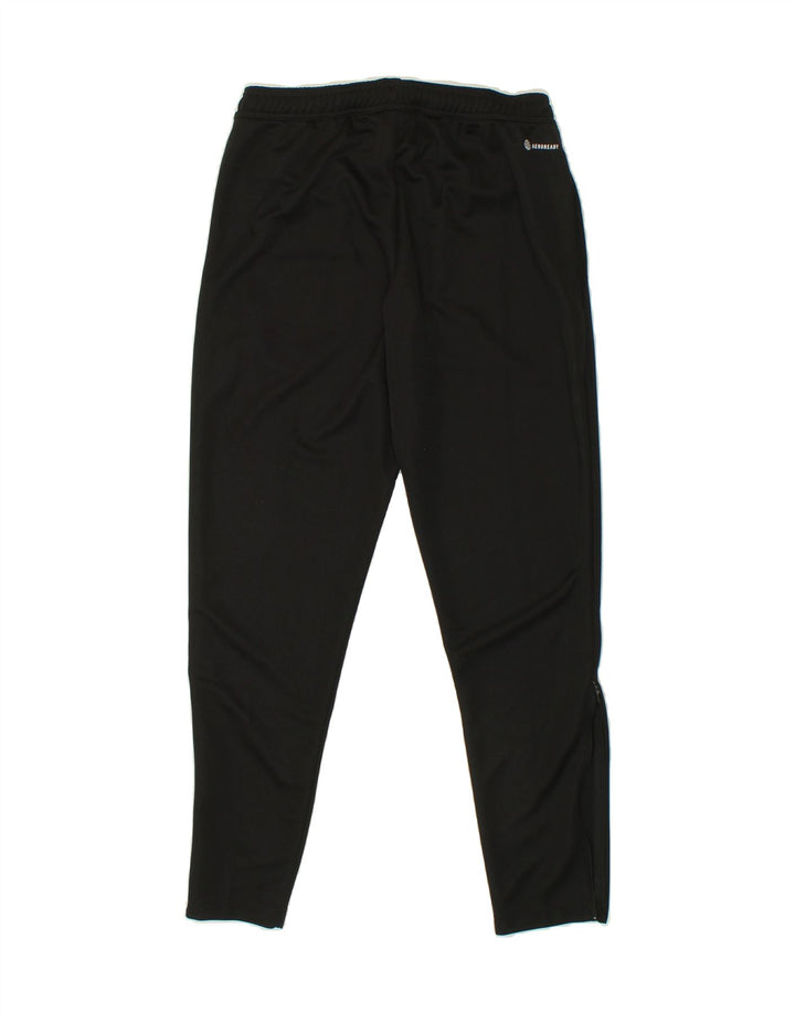 ADIDAS Womens Tracksuit Trousers UK 12 Medium Black Polyester Vintage Adidas and Second-Hand Adidas from Messina Hembry 