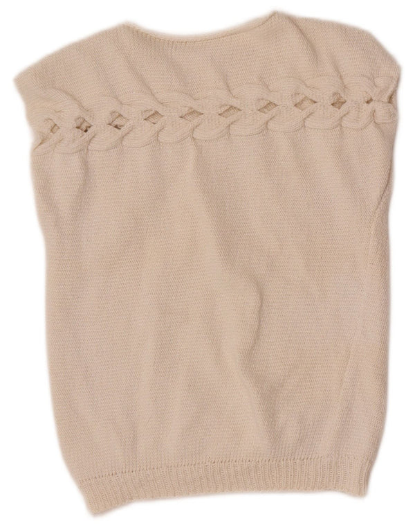 Vesta Vintage Fete Tank Top 9-10 Ani Bej