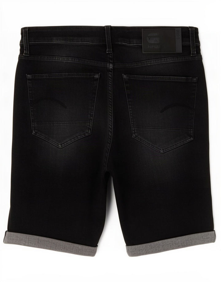Pantaloni scurți G-Star 3301 Slim Denim W34 Bumbac gri mare