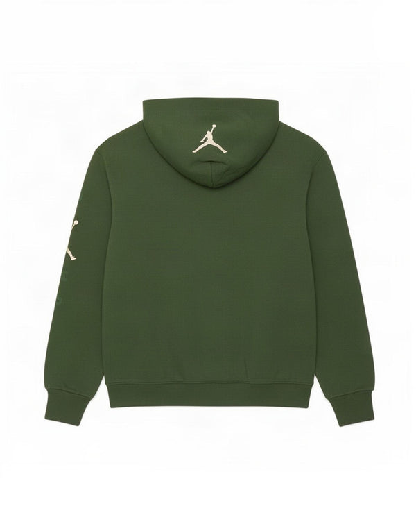 Jumper Jordan Milwaukee Bucks pentru bărbați, bumbac verde mediu