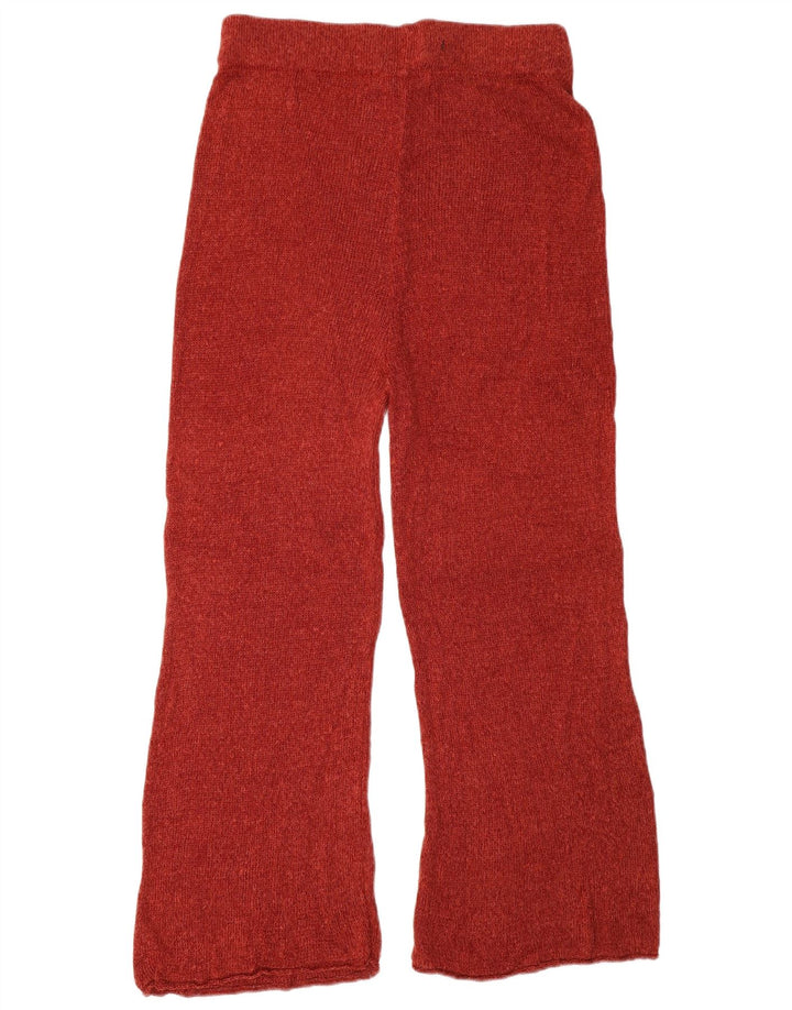 Pantaloni tăiați din tricot pentru femei Zara Mediu L28 L24 In roșu