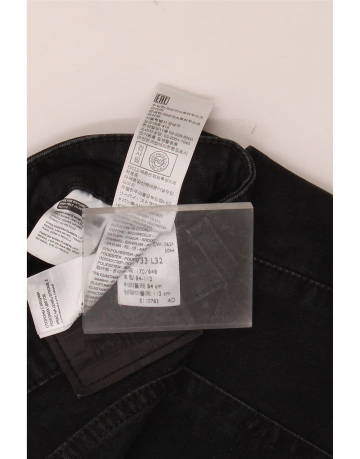 Blugi skinny cu talie înaltă 721 pentru femei LEVI'S L33 L32 bumbac negru