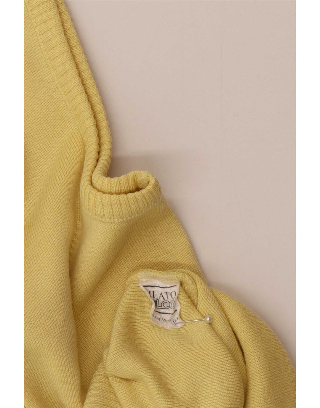 Vestă Vintage pentru bărbați Tank Top Galben mediu