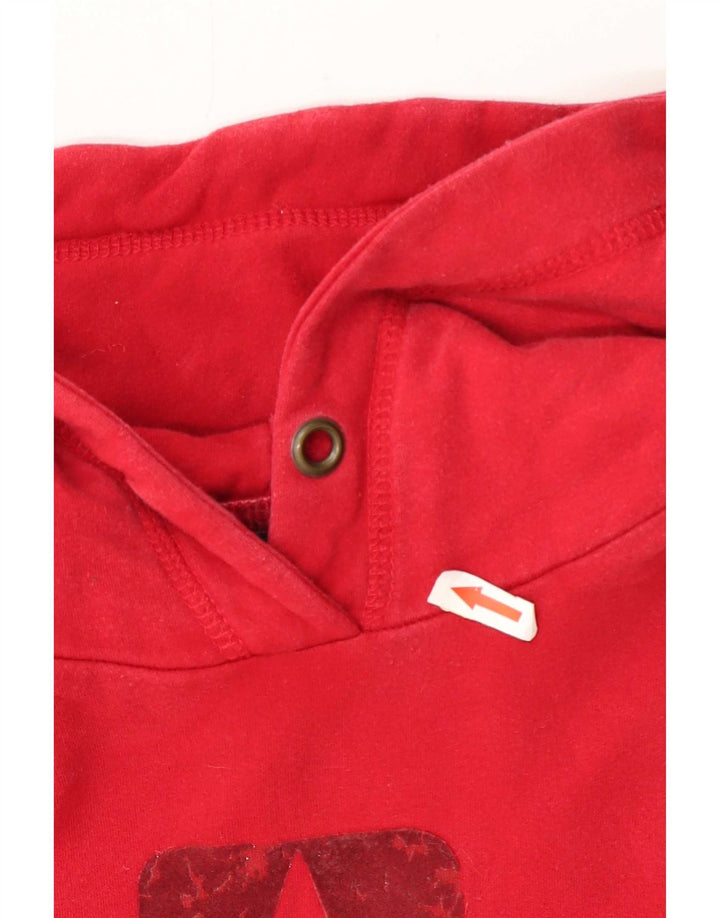 Pulover pentru femei Converse Graphic Hoodie UK 14 Medium Red Bumbac