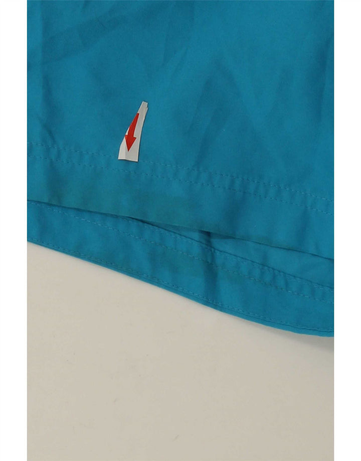 Pantaloni scurți de înot grafic Calvin Klein pentru bărbați, albastru mediu, color block