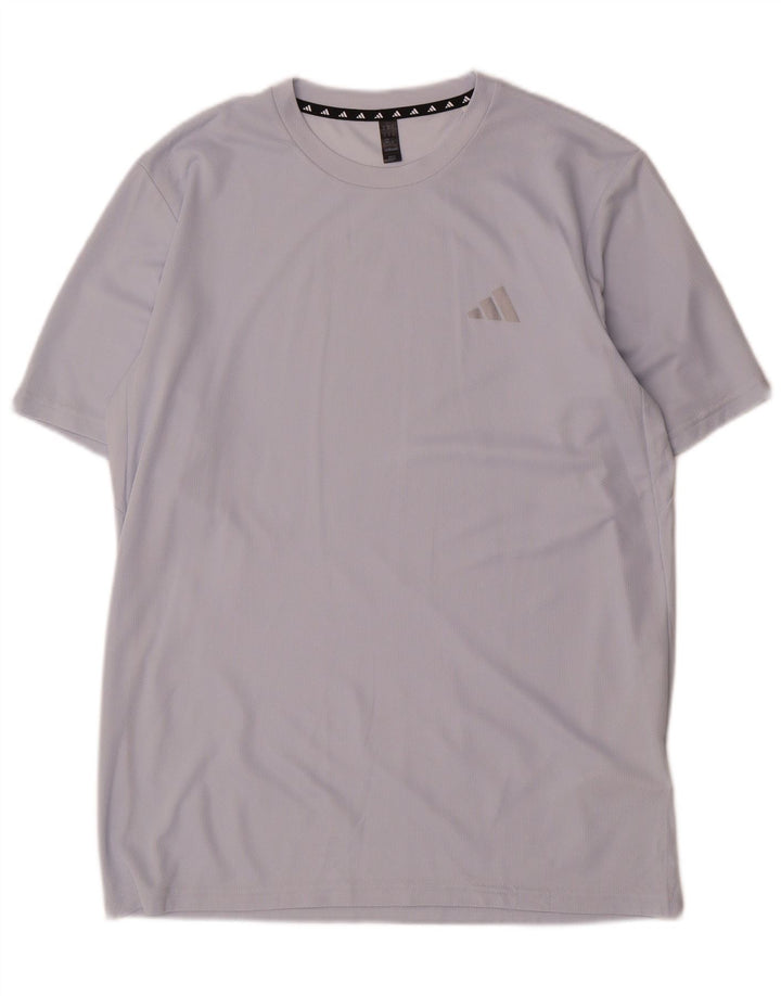 Tricou pentru bărbați Adidas Top Medium Gri Poliester