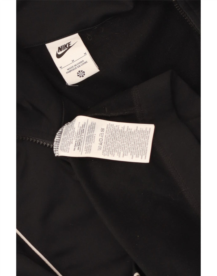 Jachetă de top pentru trening Nike pentru femei UK 14 Poliester mediu negru