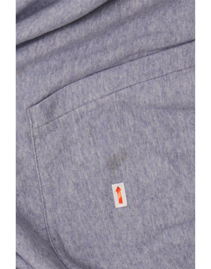 Pulover supradimensionat NIKE pentru femei UK 16, mare, mov, bumbac cu pete