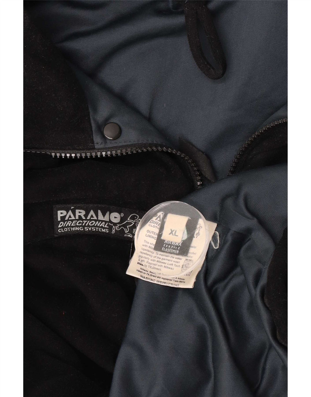 Jachetă de vânt pentru bărbați Paramo UK 42 XL Poliester negru
