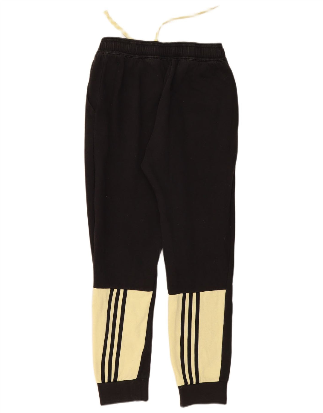 Pantaloni de trening pentru femei ADIDAS Pantaloni de jogging UK 10 Small Black Colorblock