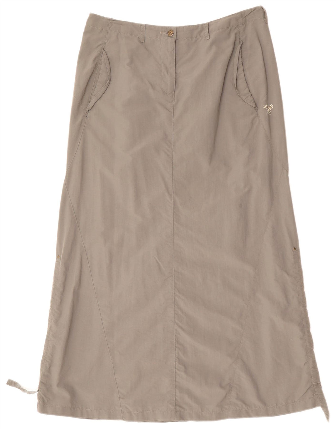 Fusta Maxi de călătorie pentru femei Jack Wolfskin UK 12/14 Mediu W32 Poliamidă gri