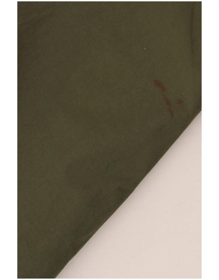 VINTAGE Jachetă cu glugă pentru bărbați, UK 38 Poliester kaki mediu