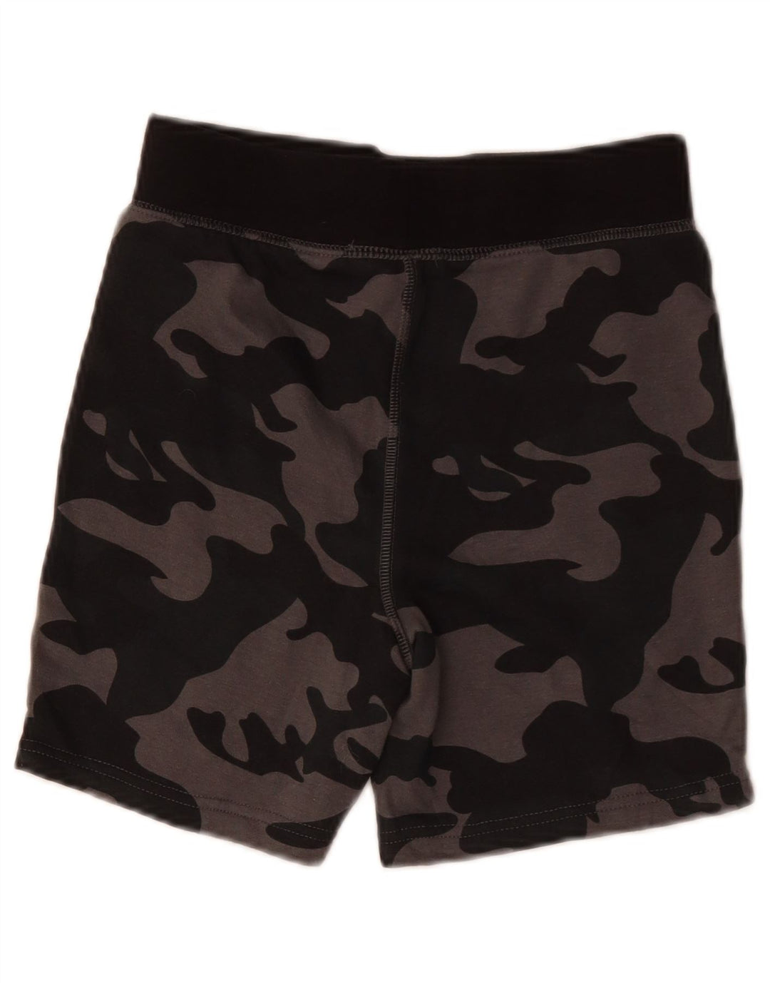 Pantaloni scurți sport grafic pentru băieți Champion 10-11 ani, camuflaj mediu negru