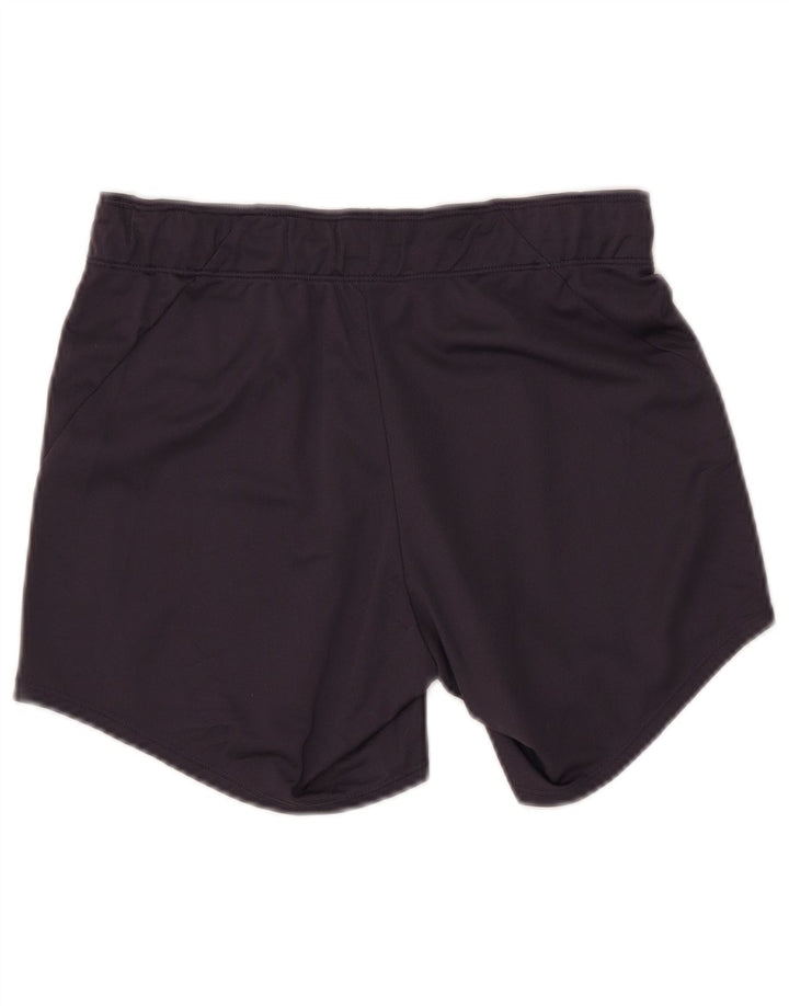 Pantaloni scurti sport NIKE Dri Fit pentru femei UK 6 XS Poliester violet