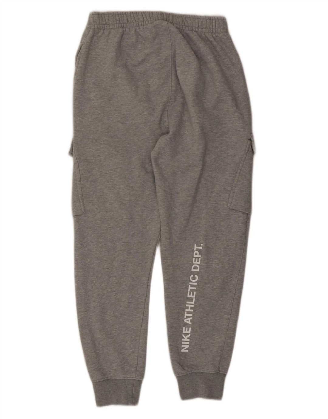 Pantaloni de trening cargo NIKE pentru bărbați Joggeri, bumbac, gri mic