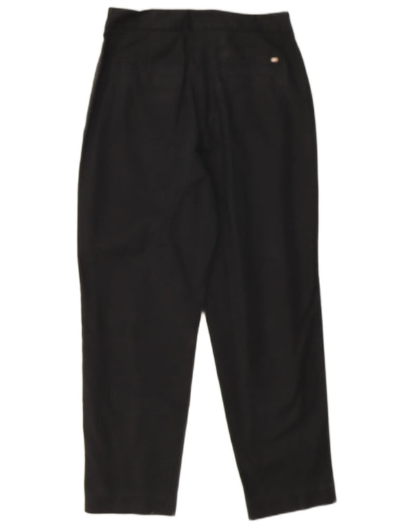 Tommy Hilfiger Womens Tapered Chino Trousers UK 10 Small W28 L26 Black