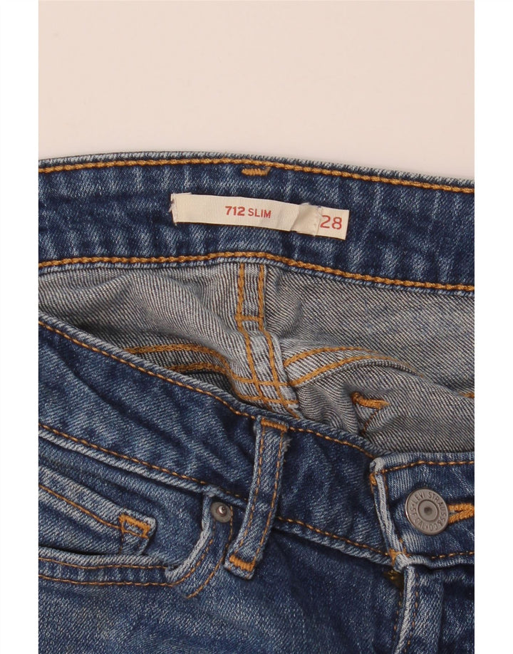 Blugi Levi's 712 Slim W28 L31 Albastru
