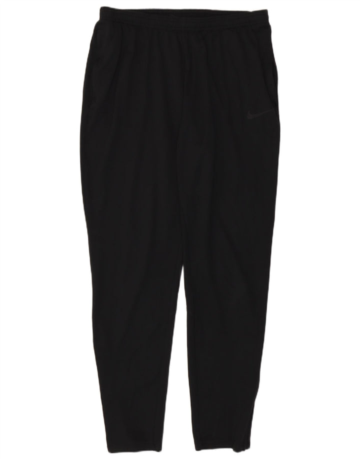 Pantaloni de trening Nike pentru bărbați, negru mediu, poliester sport