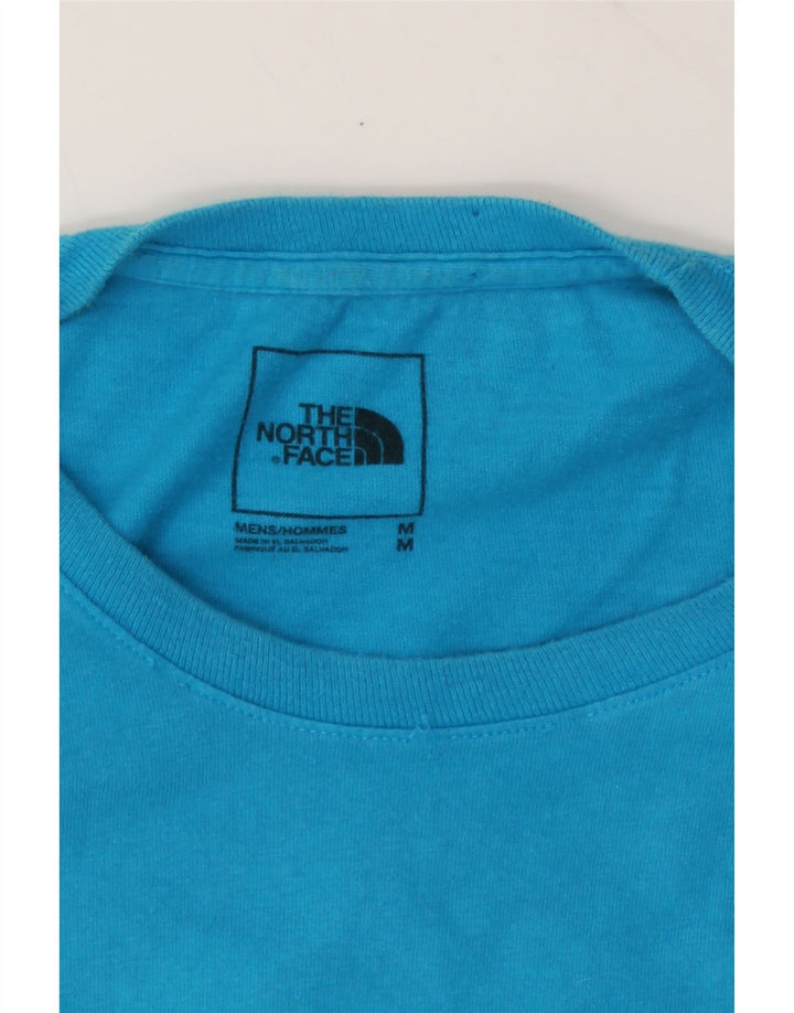THE NORTH FACE Mens T-Shirt Top Medium Blue Vintage The North Face and Second-Hand The North Face from Messina Hembry 