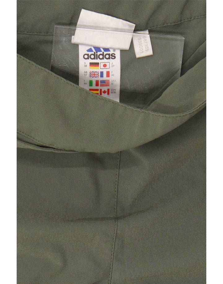 Bermude pentru femei Adidas UK 12 Medium W28 Kaki Poliester