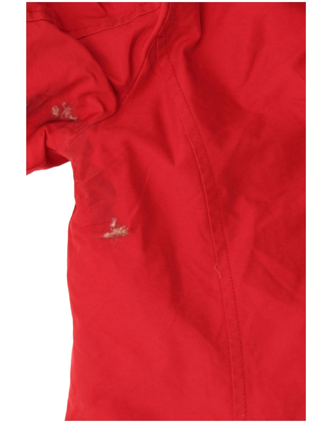 Woolrich Palton supradimensionat cu glugă pentru femei UK 10 Mic Burgundy