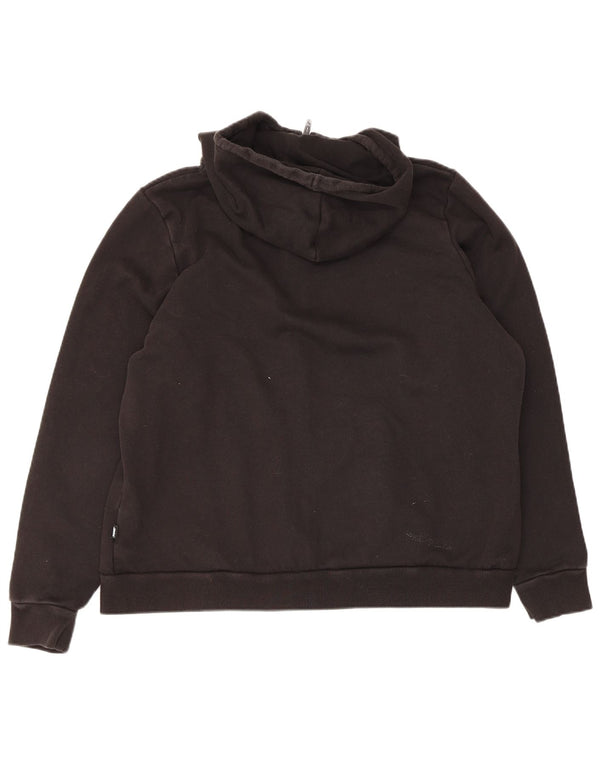 Pulover Puma Graphic Zip pentru femei UK 20 2XL Bumbac negru
