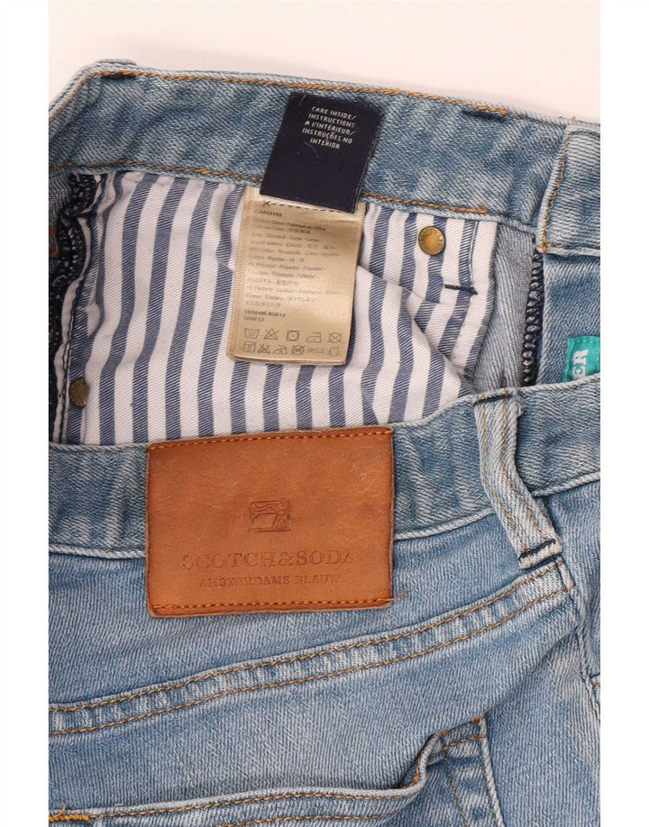 Scotch & Soda Blugi slim pentru femei W29 L32 Bumbac albastru
