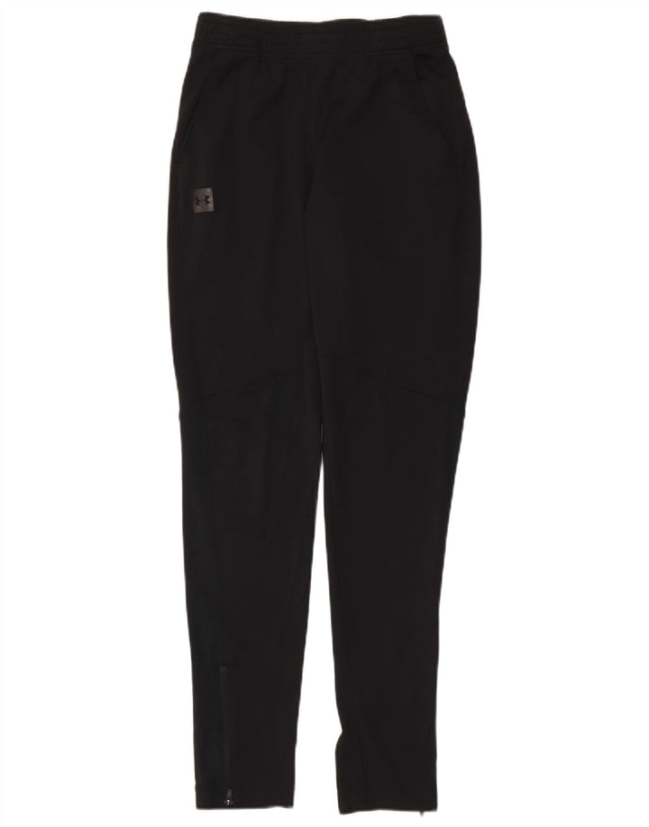 Pantaloni de trening Under Armour pentru femei UK 14 Poliester mediu negru