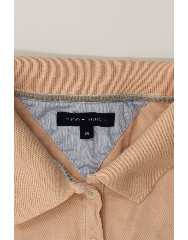 Tricou polo Tommy Hilfiger pentru femei UK 12 portocaliu mediu