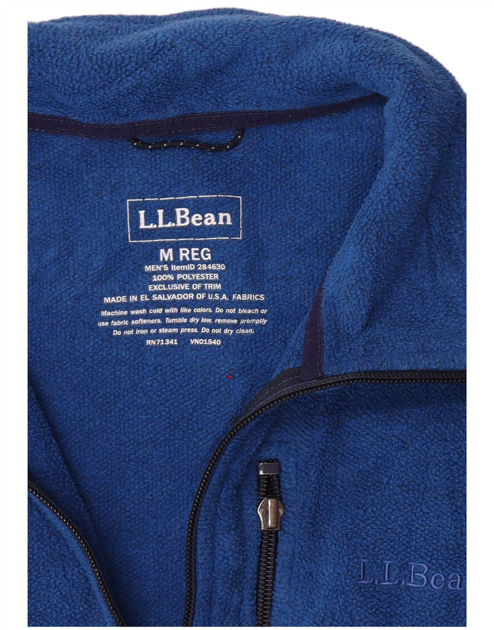 Jachetă pentru bărbați din lână L.L.Bean UK 38 Poliester albastru mediu
