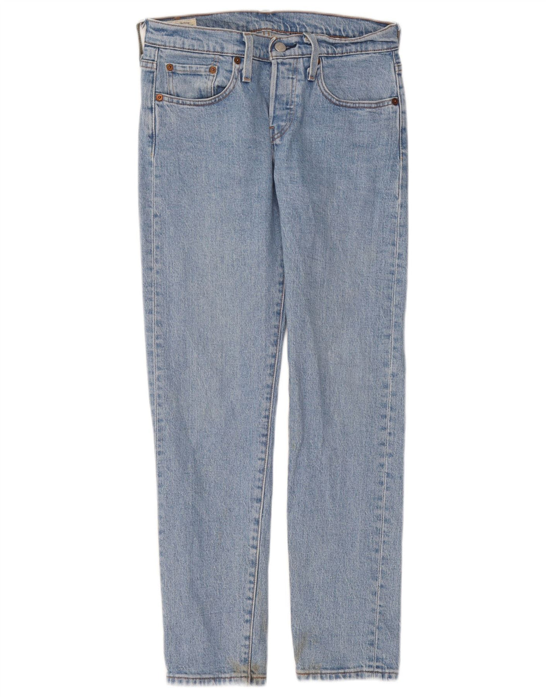 Blugi drepti 501 pentru femei Levi's L24 L28 Bumbac albastru